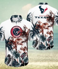 NFL Houston Texans Hawaii Shirt Palm Tree Aloha Shirt For Fans