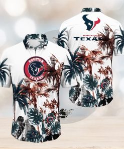 NFL Houston Texans Hawaii Shirt Palm Tree Aloha Shirt For Fans