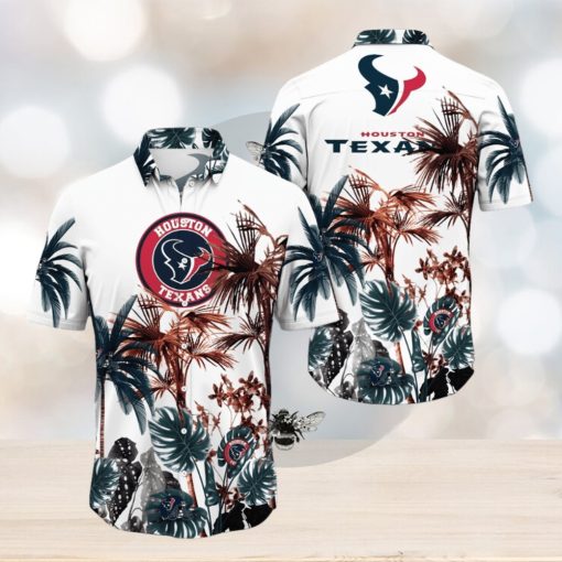 NFL Houston Texans Hawaii Shirt Palm Tree Aloha Shirt For Fans