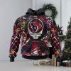 NFL Indianapolis Colts Mix Grateful Dead, Personalized Name & Number Specialized Concepts Kits 3D Hoodie