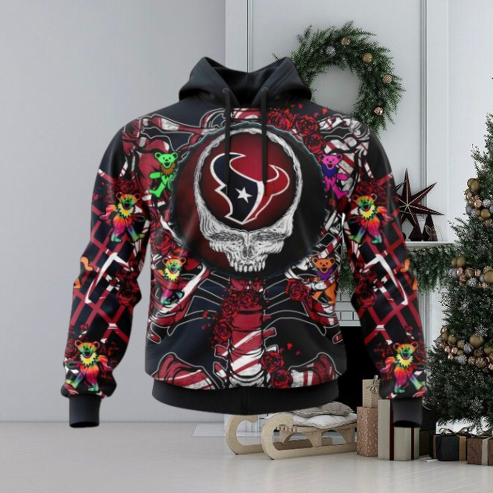 NFL Houston Texans Mix Grateful Dead, Personalized Name & Number Specialized Concepts Kits 3D Hoodie NFL Houston Texans Mix Grateful Dead, Personalized Name & Number Specialized Concepts Kits 3D Hoodie