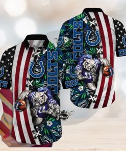 NFL Indianapolis Colts Hawaii Shirt Mascot Aloha Summer Shirt