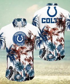 NFL Indianapolis Colts Hawaii Shirt Palm Tree Aloha Shirt For Fans