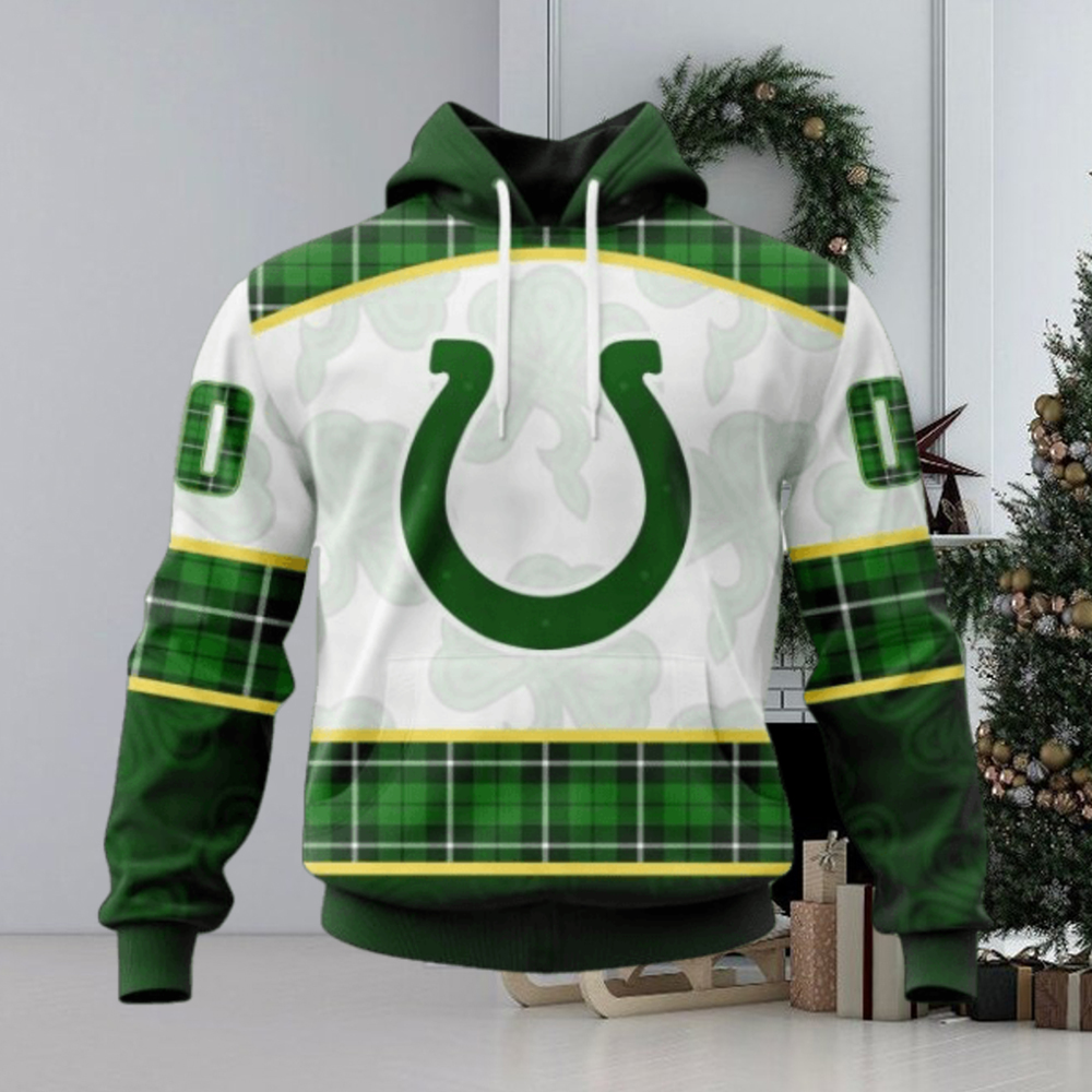 NFL Indianapolis Colts Special Design For St. Patrick Day Hoodie NFL Indianapolis Colts Special Design For St. Patrick Day Hoodie