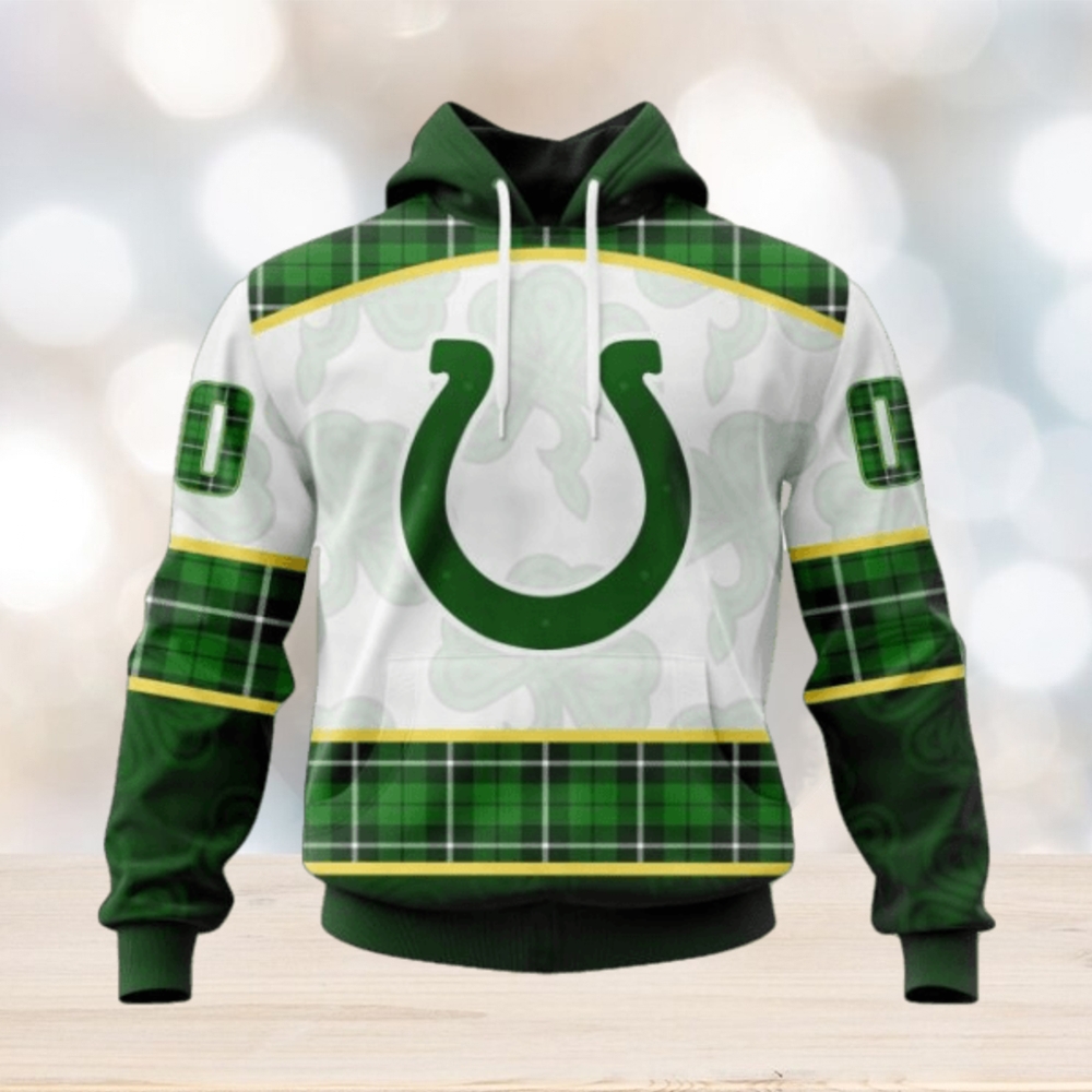 NFL Indianapolis Colts Special Design For St. Patrick Day Hoodie NFL Indianapolis Colts Special Design For St. Patrick Day Hoodie