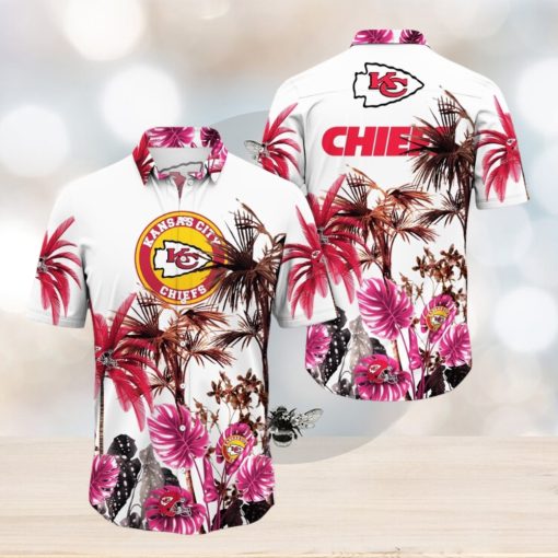 NFL Kansas City Chiefs Hawaii Shirt Palm Tree Aloha Shirt For Fans