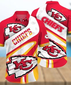 NFL Kansas City Chiefs Logo Hawaiian Shirt