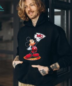 NFL Kansas City Chiefs Mickey Mouse Logo 2023 Shirt Gift For Fan