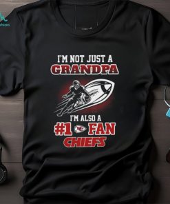 NFL Kansas City Chiefs Not Just Grandpa Also A Fan T Shirt