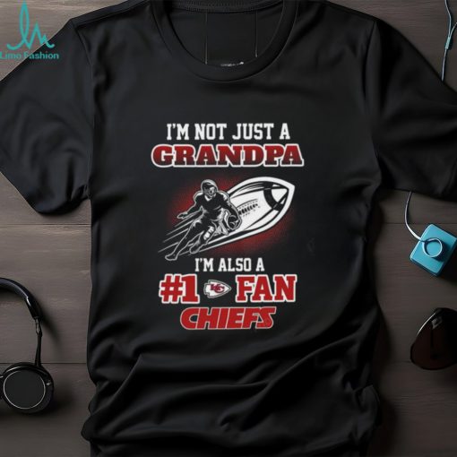 NFL Kansas City Chiefs Not Just Grandpa Also A Fan T Shirt
