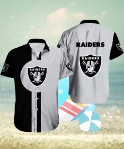 NFL Las Vegas Raiders Hawaiian Shirt Beach Vacation Gift