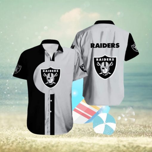 NFL Las Vegas Raiders Hawaiian Shirt Beach Vacation Gift