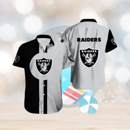 NFL Las Vegas Raiders Hawaiian Shirt Beach Vacation Gift