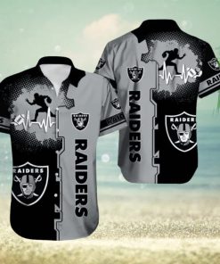 NFL Las Vegas Raiders Hawaiian Shirt Gift For Football Coach