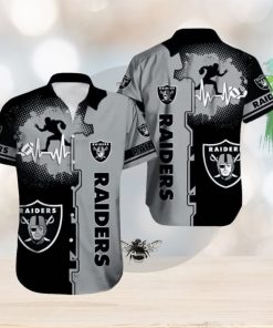 NFL Las Vegas Raiders Hawaiian Shirt Gift For Football Coach