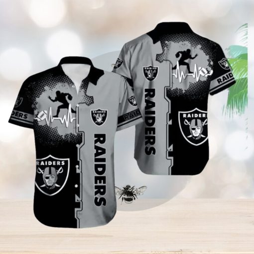 NFL Las Vegas Raiders Hawaiian Shirt Gift For Football Coach