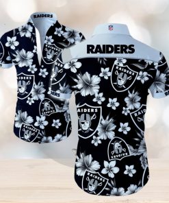 NFL Las Vegas Raiders Hawaiian Shirt Summer Button Up