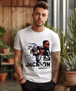 NFL Las Vegas Raiders football Bo Jackson player number 34 signature retro shirt