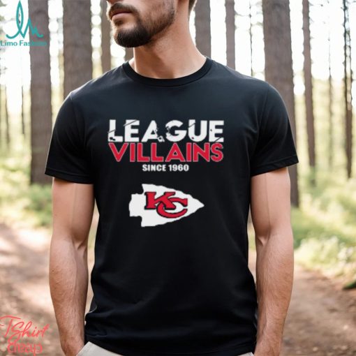 NFL League Villains Since 1960 Kansas City Chiefs T Shirt