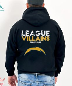 NFL League Villains Since 1960 Los Angeles Chargers T Shirt