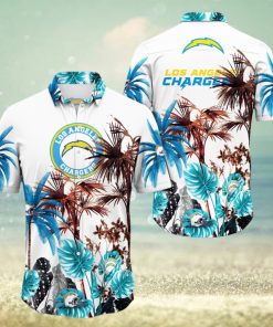 NFL Los Angeles Chargers Hawaii Shirt Palm Tree Aloha Shirt For Fans