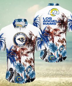 NFL Los Angeles Rams Hawaii Shirt Palm Tree Aloha Shirt For Fans