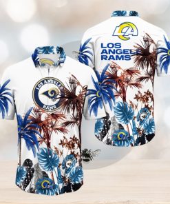 NFL Los Angeles Rams Hawaii Shirt Palm Tree Aloha Shirt For Fans