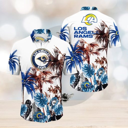 NFL Los Angeles Rams Hawaii Shirt Palm Tree Aloha Shirt For Fans