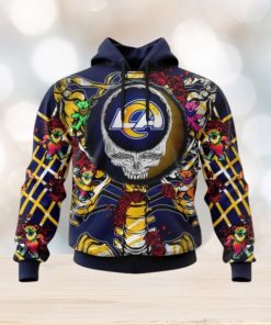 NFL Los Angeles Rams Mix Grateful Dead, Personalized Name & Number Specialized Concepts Kits 3D Hoodie, hoodie, sweater, long sleeve and tank top NFL Los Angeles Rams Mix Grateful Dead, Personalized Name & Number Specialized Concepts Kits 3D Hoodie