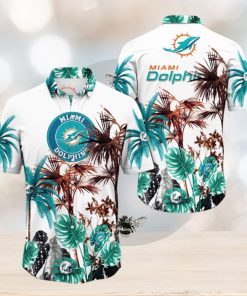 NFL Miami Dolphins Hawaii Shirt Palm Tree Aloha Shirt For Fans