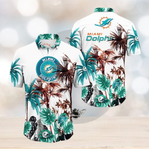 NFL Miami Dolphins Hawaii Shirt Palm Tree Aloha Shirt For Fans