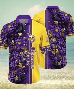 NFL Minnesota Vikings Hawaii Shirt Flower Tropical Vibes In Shirts, hoodie, sweater, long sleeve and tank top NFL Minnesota Vikings Hawaii Shirt Flower Tropical Vibes In Shirts