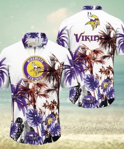 NFL Minnesota Vikings Hawaii Shirt Palm Tree Aloha Shirt For Fans