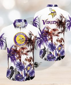 NFL Minnesota Vikings Hawaii Shirt Palm Tree Aloha Shirt For Fans