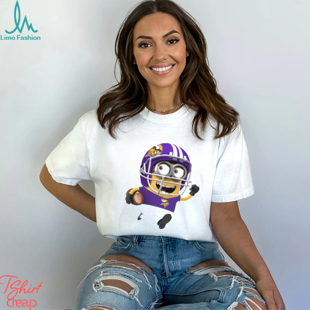 NFL Minnesota Vikings Minions Disney Football Sports Shirt NFL Minnesota Vikings Minions Disney Football Sports Shirt