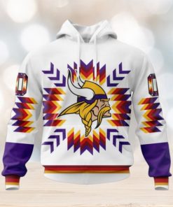 NFL Minnesota Vikings Special Design With Native Pattern Hoodie