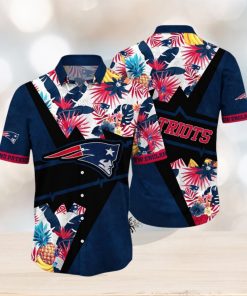 NFL New England Patriots Hawaii Shirt Flower Island Inspired Apparel