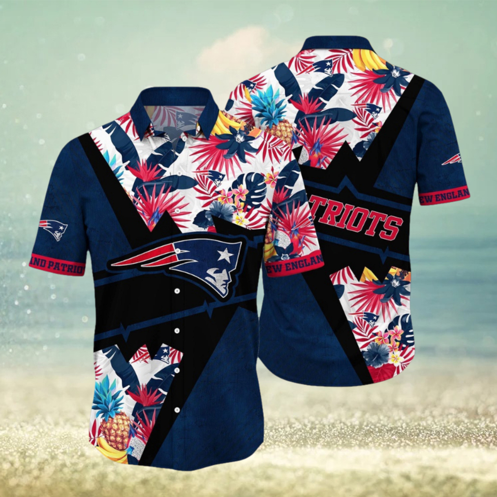 NFL New England Patriots Hawaii Shirt Flower Island Inspired Apparel NFL New England Patriots Hawaii Shirt Flower Island Inspired Apparel