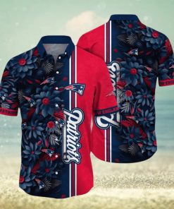 NFL New England Patriots Hawaii Shirt Flower Tropical Vibes In Shirts