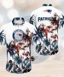 NFL New England Patriots Hawaii Shirt Palm Tree Aloha Shirt For Fans