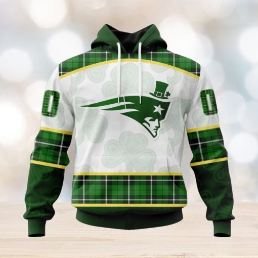 NFL New England Patriots Special Design For St. Patrick Day Hoodie