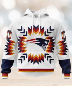 NFL New England Patriots Special Design With Native Pattern Hoodie, hoodie, sweater, long sleeve and tank top NFL New England Patriots Special Design With Native Pattern Hoodie