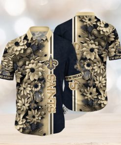 NFL New Orleans Saints Hawaii Shirt Flower Tropical Vibes In Shirts