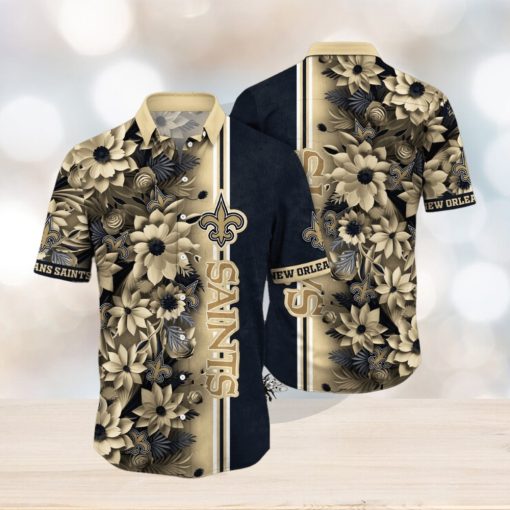 NFL New Orleans Saints Hawaii Shirt Flower Tropical Vibes In Shirts