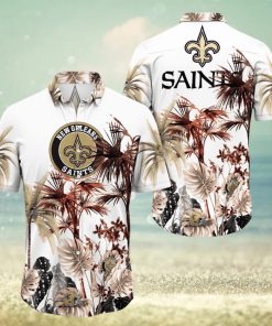 NFL New Orleans Saints Hawaii Shirt Palm Tree Aloha Shirt For Fans