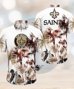 NFL New Orleans Saints Hawaii Shirt Palm Tree Aloha Shirt For Fans