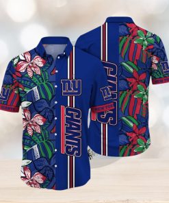 NFL New York Giants Hawaii Shirt Flower Chic Aloha Fashion