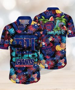 NFL New York Giants Hawaii Shirt Flower Relaxed Island Wear