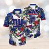 NFL New York Giants Hawaii Shirt Flower Relaxed Island Wear NFL New York Giants Hawaii Shirt Flower Relaxed Island Wear