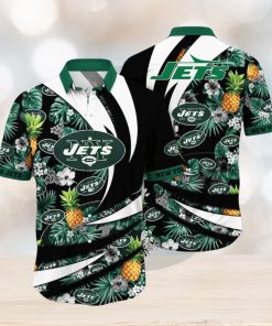 NFL New York Jets Hawaii Shirt Flower Classic Hawaiian Prints